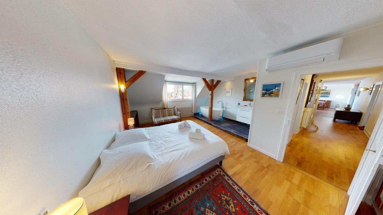 145M² City Center 4 Bedrooms View Of The Cathedral Straßburg Exterior foto
