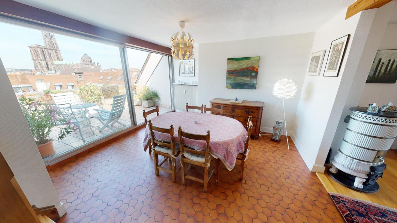 145M² City Center 4 Bedrooms View Of The Cathedral Straßburg Exterior foto