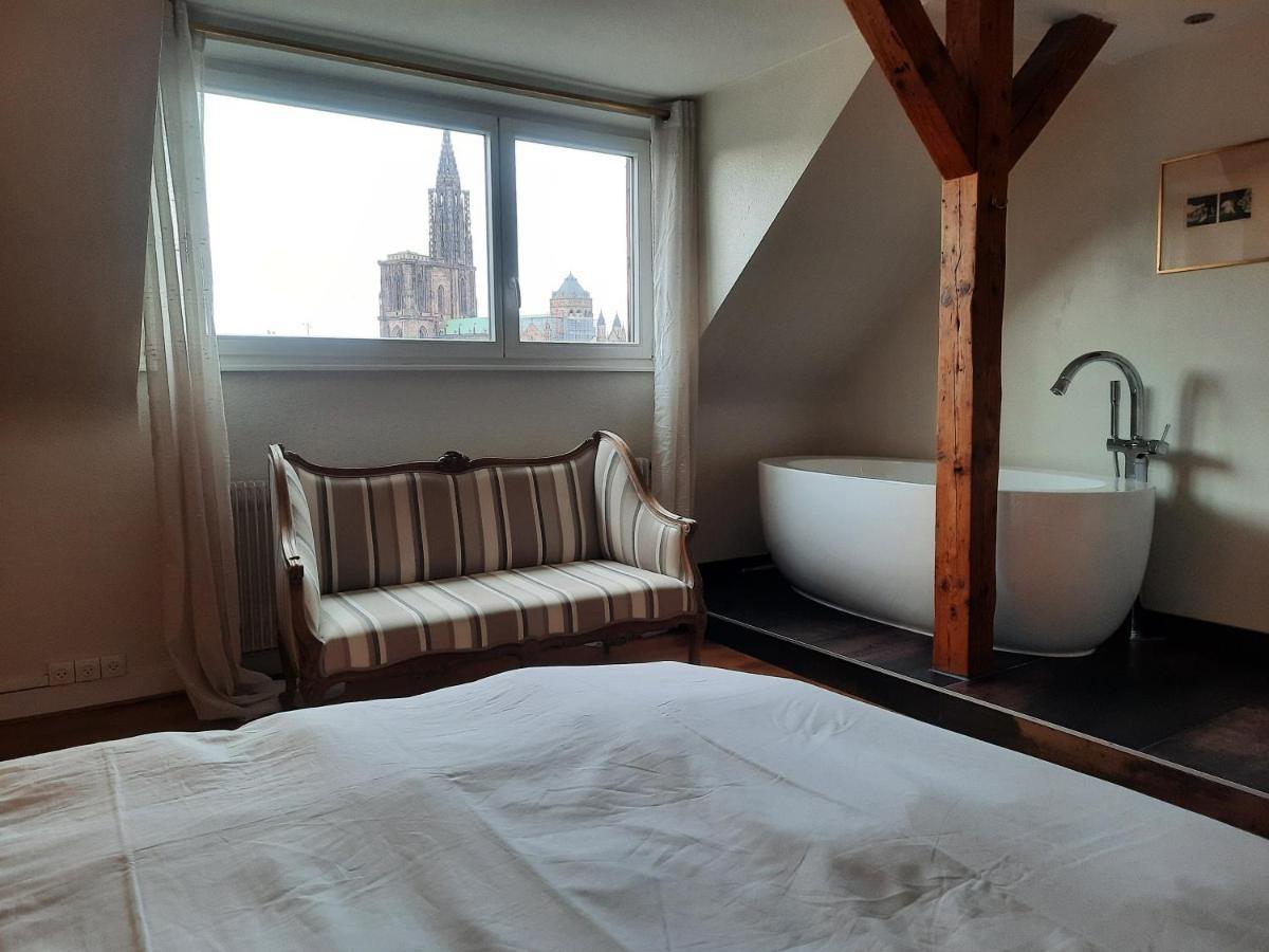 145M² City Center 4 Bedrooms View Of The Cathedral Straßburg Exterior foto
